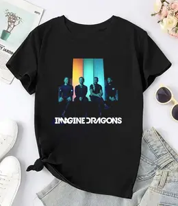 Imagine Dragons Band T-Shirt, Imagine Dragons Shirt, Imagine Dragons Fan Gift, Imagine Dragons Tour 2024, Imagine Dragons Merch T Shirt Unisex