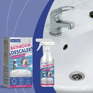 Household All-Purpose Cleaning Spray - Gentle Unscented Surface-Safe Anti-Rust Sprayable Bathroom Cleaner for Stainless Steel, Sinks, Descaler Removes Stubborn Stains, Gentle Bathroom Cleaners, Sprayable Bathroom Cleaners