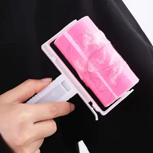 1 washable lint roller, reusable hair removal brush sticky main lint roller, dog and cat lint sticky remover