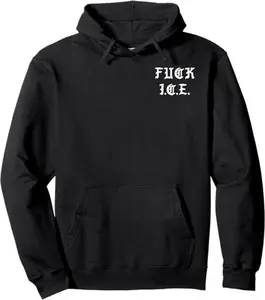 Fck Ice Liberal Anti Deportation Immigrants Pullover Hoodie