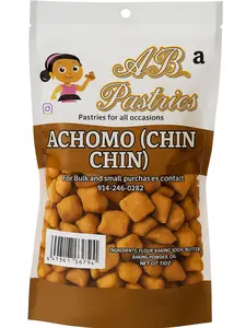 AB Pastries Achomo Chin-Chin | Snack | Crispy & Crunchy ( Pack of 2)