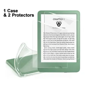 For Kindle Case and Screen Protector Set for Paperwhite Oasis Colorsoft - 1 Case & 2 Protectors - Device Protection - Smartphone