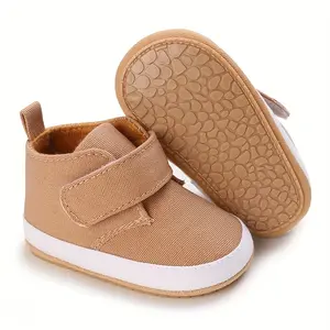Stylish Retro Minimalist Versatile Canvas Shoes for Kids, Casual Sports Sneakers and Newborn Toddler Learning to Walk Shoes