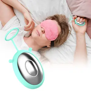 1pc, Sleep Aid Device - USB Rechargeable Microcurrent Sleep Aid Device, Anxiety and Stress Relief Sleep Improvement Device (Blue)