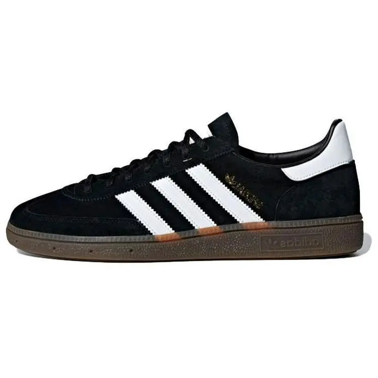 Adidas Handball Spezial Black Gum Low Top Skate Shoes Unisex Core Cloud White DB3021