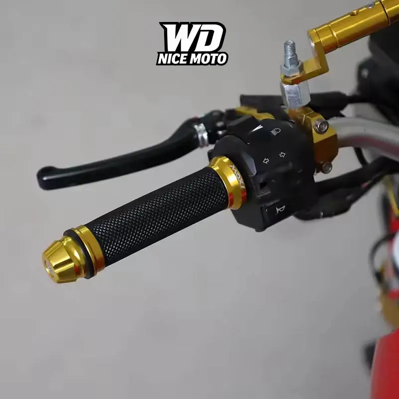 WD NICE MOTO 7/8 Inch 22 24mm Motorcycle Grips, Hand Grips Handlebar Handle Grip, for Aprilia Victory Honda Suzuki Kawasaki Yamaha Bmw Ducati