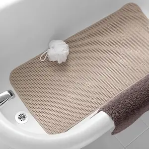 55283658 - 17" x 36" Cushioned Foam Bathtub Mat with Suction Cups
