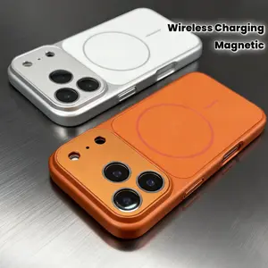 Phone case for iPhone 17 16 15 14 Pro max Compatible with Magsafe Magnetic Wireless Charging, camera lens protection, Anti-fingerprint, Military Grade Drop Protection Shockproof Protective