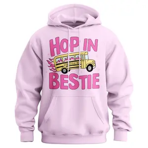 Hop In Bestie Struggle Bus Hoodie
