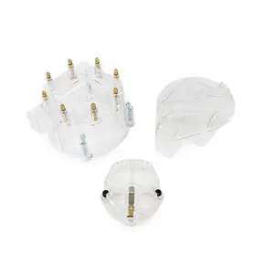212 MAIN GM-Compatible 8-Cycle HEI Super Cap & Solid Brass Polymer Rotor Kit with Male Terminal for Street Cycling Performance Equipment