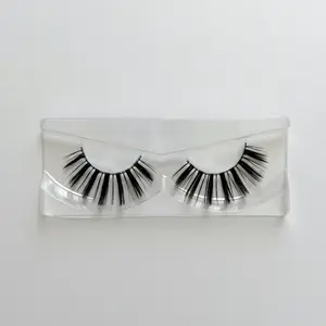 Labo Glam Heiress 25mm Fluffy Faux Mink Lashes | Soft Glam Luxury Strip Lashes Reusable