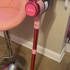 Product Review of Dezkly Cordless Vacuum Cleaner, 300W 23KPa Lightweight Stick Vacuum with 48mins Runtime Battery, 3 Suction, LED Display, Powerful Vacuum Cleaner with Sofa Brush for Hard Floor/Carpet/Pet Hair/Car from L**a **