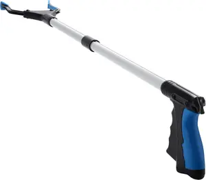 32" Grabber Reacher Tool, Grabbers for Elderly, Lightweight Extra Long Handy Trash Claw Grabber