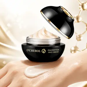 Reorganized collagen cream tightens, anti-ages, smooths wrinkles, moisturizes and hydrates, rejuvenates with peptides Hydrating Facecream Deeply Moisturizing