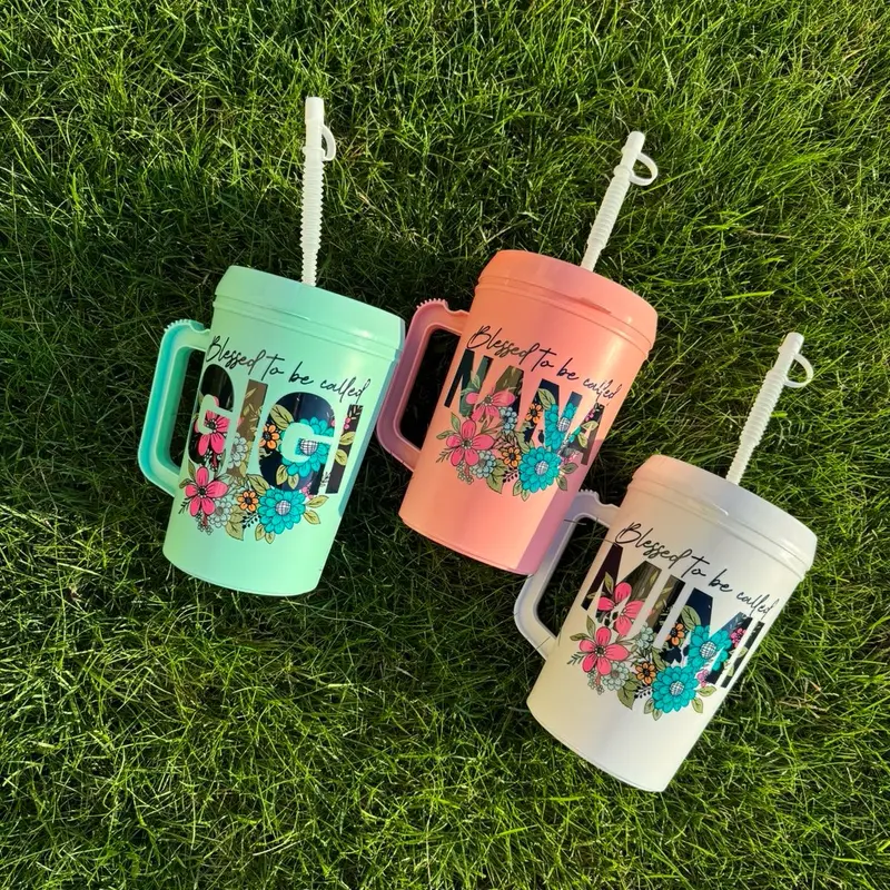 GIGI,MIMI ,NANA Mega Mug 34oz