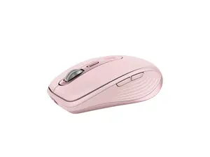 Logitech MX Anywhere 3S Compact Wireless Mouse, Fast Scrolling, 8K DPI Any-Surface Tracking, Quiet Clicks, Programmable Buttons, USB C, Bluetooth, Windows PC, Linux, Chrome, Mac, Rose