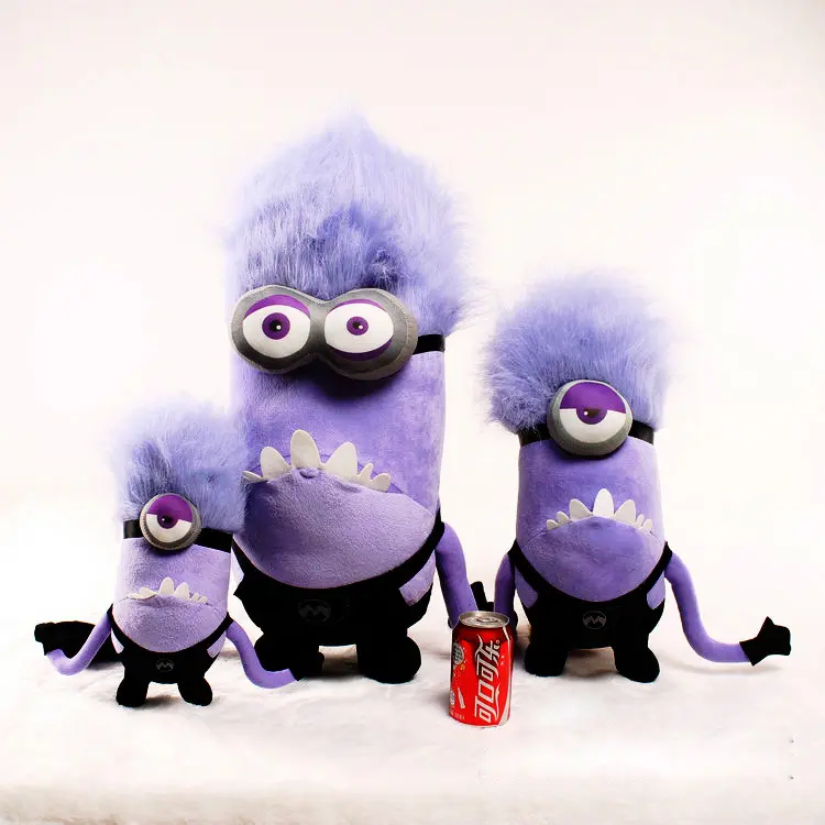 Purple Minion Plush Toy 30CM – Evil but Cute Stuffed Doll, Despicable Me Movie Character Soft Plush for Kids Gift
