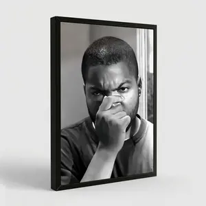 Funny Bathroom Movie Poster, Film Scene Toilet Decor, Bathroom Humor Decor, Amusing Wall Art Gift for Him, Black And White Film Poster