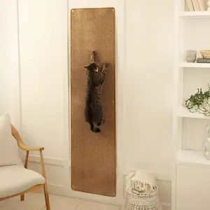 Wall Climbing Carpet -  Wall Climber 67" x 17.5" with Fixed Nails -  Rug Wall Scratchers for Indoor Cats | Climbing Wall Carpet |  Mat.