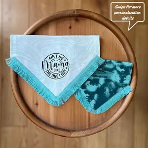 No Mama Like Mine Blue / LAST CHANCE / Reversible / Over-the-Collar / Pet Bandana