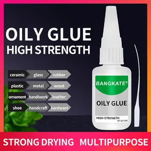 Universal Super Glue, All Purpose Superglue, Multi Purpose Glue, Large Capacity High Strength, Oily Glue, with Anti Clog Cap, Strong Plastic Glue Fast Repair and Curing for Metals, Plastics, Wood, Rubber
