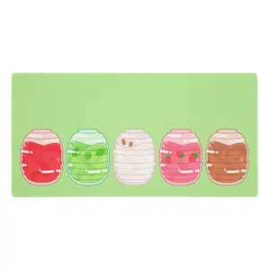 Aguas Frescas Green Desk Mat