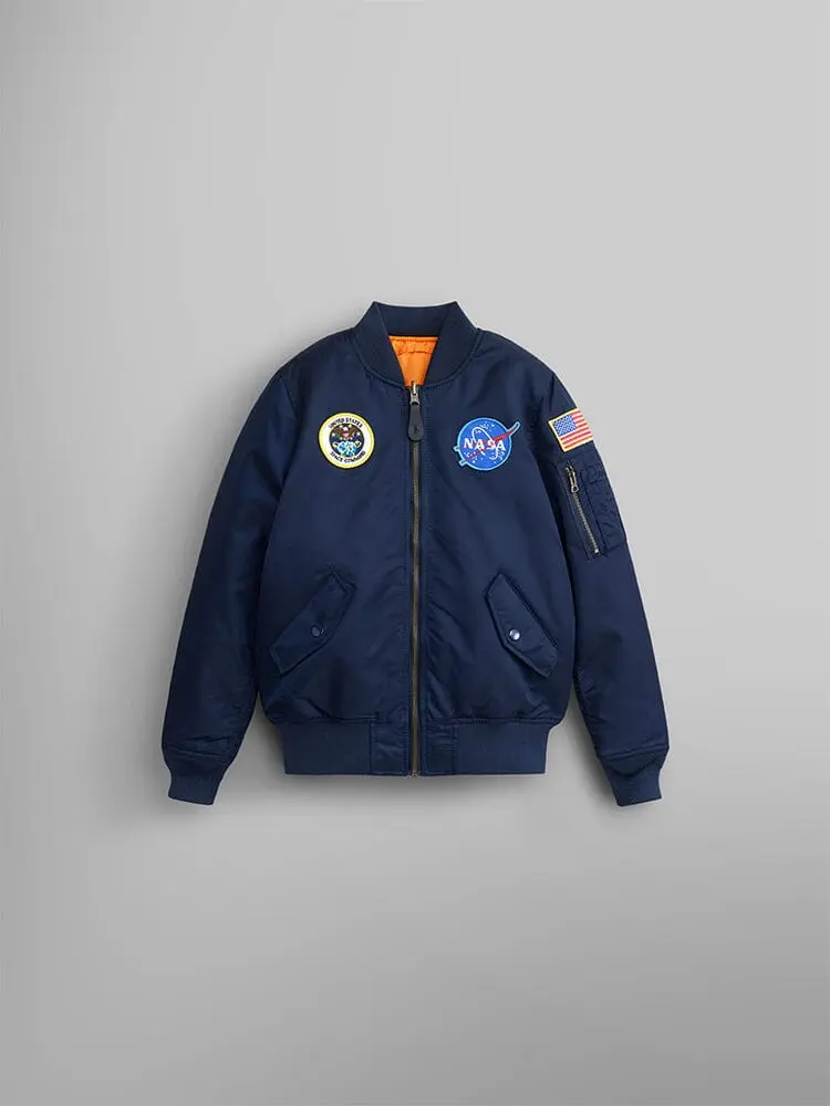 NASA MA-1 BOMBER JACKET YOUTH NASA MA-1 BOMBER JACKET YOUTH