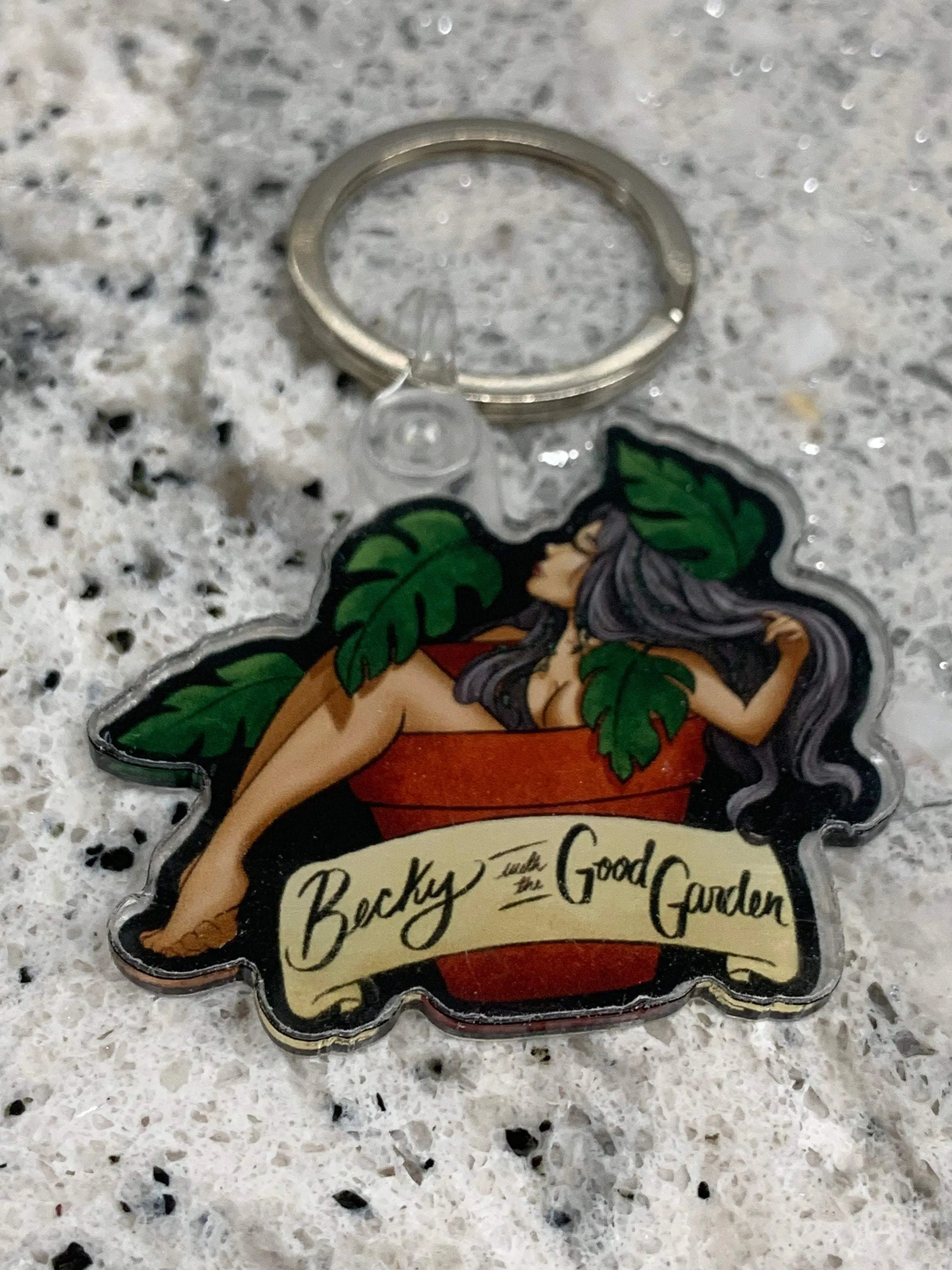 Swag - Keychain Becky With The Good Garden