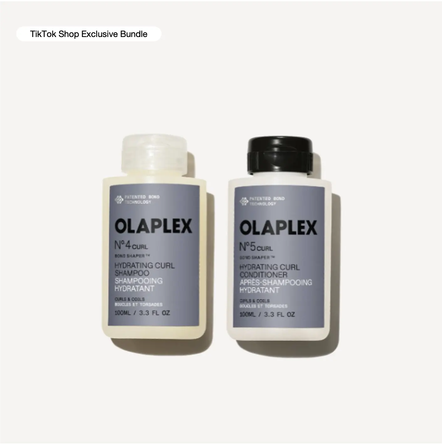 OLAPLEX Curl Hydrate + Define Trial Set - A multi-action shampoo and conditioner set for stronger, defined, and more hydrated coils, curls, and waves in one use