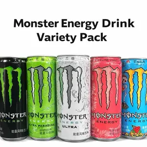 Monster Energy Drink Variety Pack (5 Cans) – Imported Asia Flavors