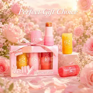Brazilian Digital Summer Jelly Perfume Stick Set, Alluring Caramel Vanilla Scent, Long-Lasting Fresh Fragrance, Ideal Gift for Women