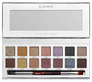 Sigma Cool Neutrals Eyeshadow Palette