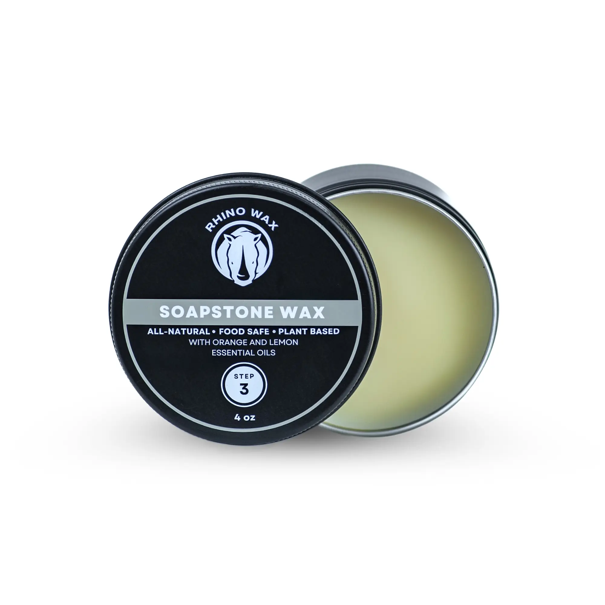 Rhino Wax Soapstone and Natural Stone Countertop Protective Wax