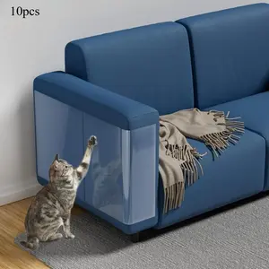 Anti Cat Scratch Furniture Protector, Couch Protector from Cat Claws - Heavy-Duty, Easy-to-Apply Scratching Deterrent and Shield for Sofa Corners, Walls, Doors 15*45cm/30*45cm