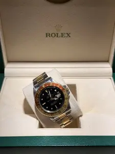 Rolex GMT Master Vintage Root Beer Two Tone Watch