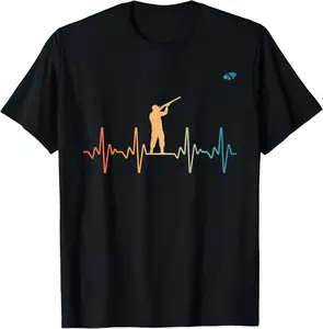 100%cotton Cool Trap Shooting For Men Dad Skeet Target Sporting Clays T-Shirt Graphic Menswear