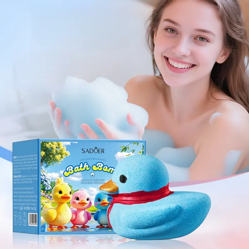 Colorful Cute Duck Bath Bombs | Adorable Fizzy Bath Fun Play