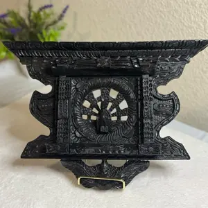 Wooden Ankhi Jhyal Black