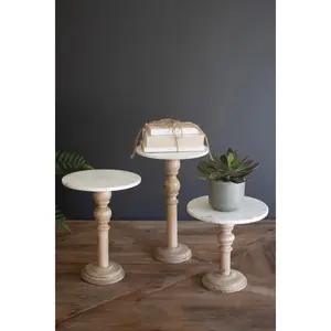 Marble top Display Stand