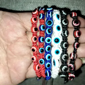 Adjustable Evil Eye Bracelet for Men and Women - Classic Style