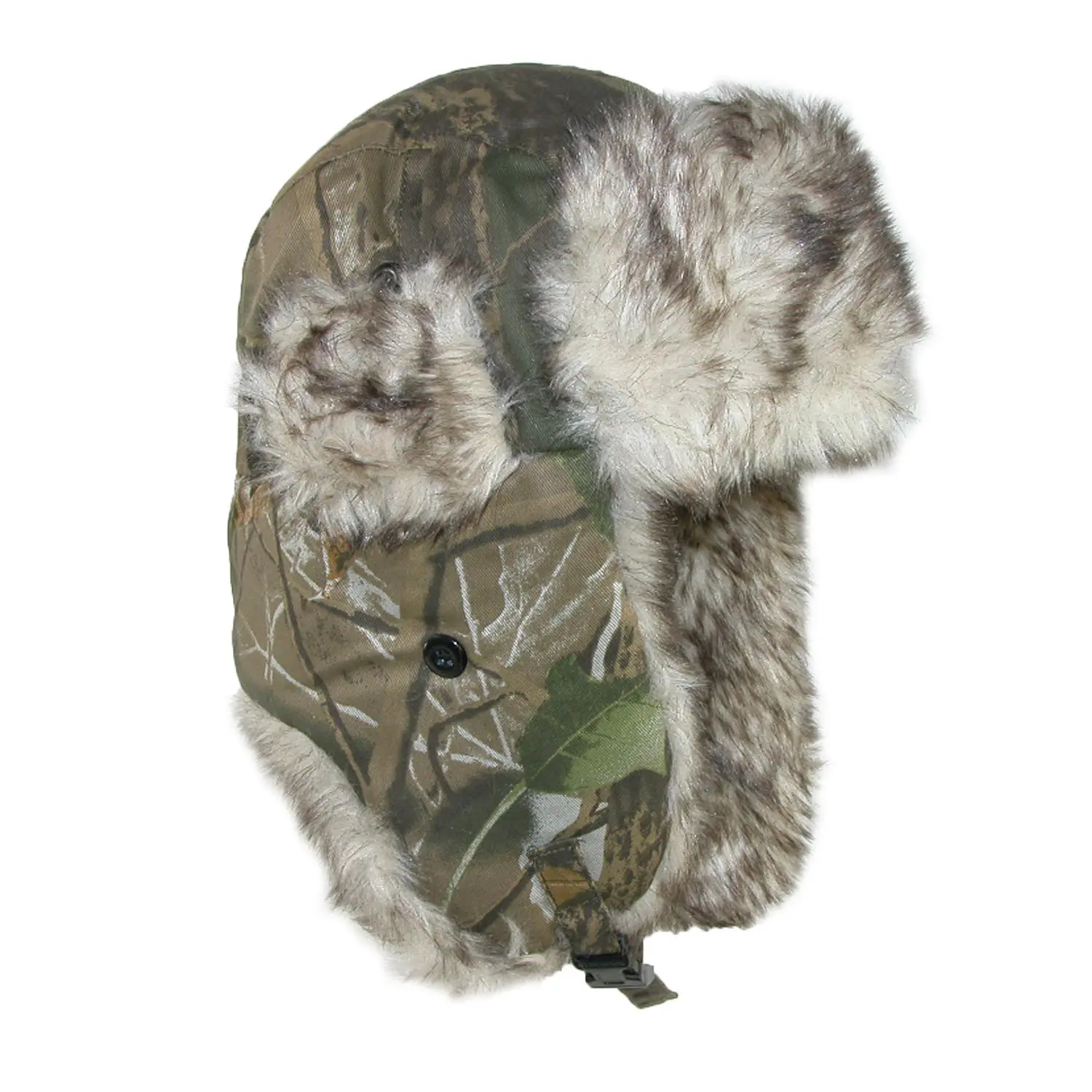 ctm Men's Camouflage Trooper Winter Beanie - 7-in Long Ear Flaps, Plush Thermal Lining, Full Coverage, Wind Protection, Graduation Accessory, 7-Inch Long Ear Flaps