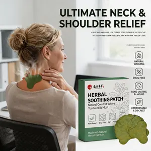 Neck Therapy Heat Patches for All Day Comfort, 30 Count Herbal Cervical Patches for Neck and Shoulder Relaxation, Gentle Warming Body Care Patches for Adults, Office Workers and Travelers