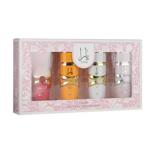 Lattafa My Yara Collection – 4 × 25 ml Eau de Parfum Gift Set for Women (Yara + Yara Moi + Yara Tous + Yara Candy)