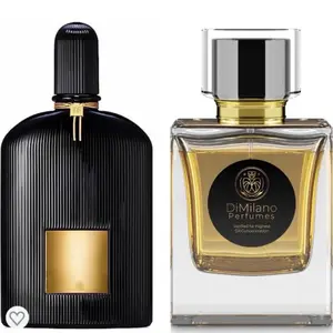 Impression of Black Orchid by DiMilano perfumes. Extrait de Parfum 50ml or 1.7oz. (Pack 1) - black bottle excluded.