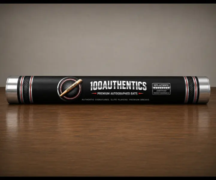 100 Authentics Baseball Bat Break