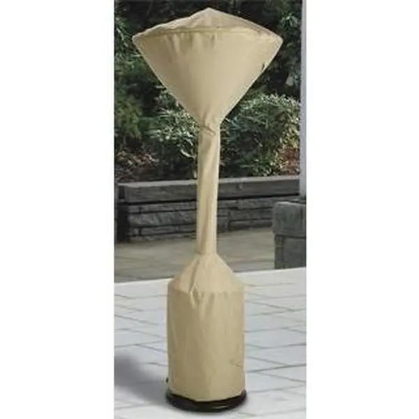 Classic Accessories 53112 Dome Standup Heater Cover - Round Base, High-Resistance Dust Cover, Sand, High-Resistance Dust Covers