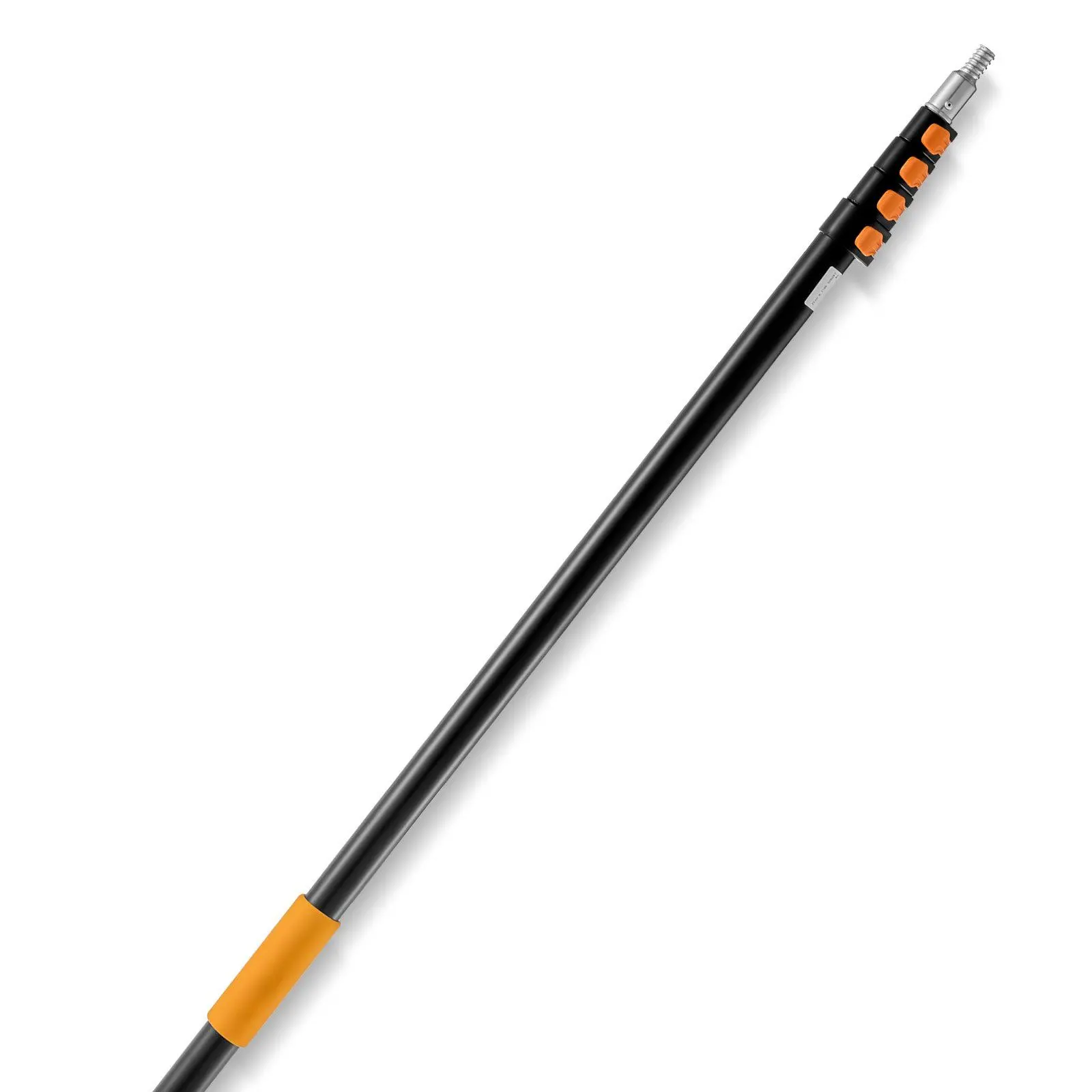 VEVOR Adjustable Telescoping Aluminum Extension Pole (6-24ft), Lightweight Universal Tool with Foam Grip & Flip Lock for Painting, Cleaning