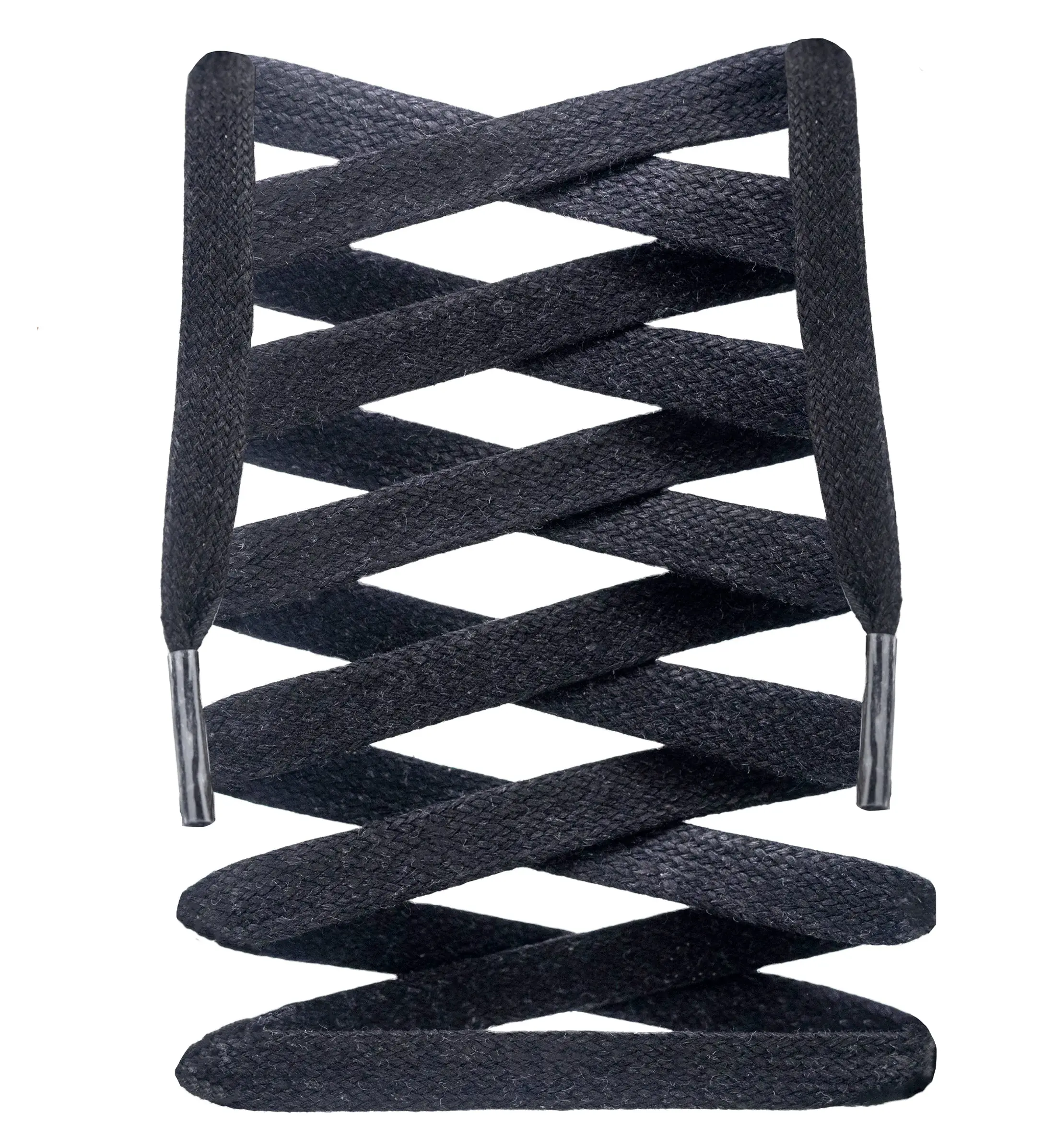 Flat Waxed Cotton Shoelaces