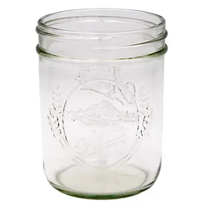 Azure Standard 16oz Wide Mouth Pint Mason Jar