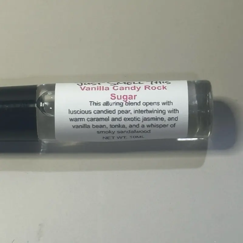 Just Smell  Vanilla Candy Rock Sugar Perfume Oil Roll-On 10ml